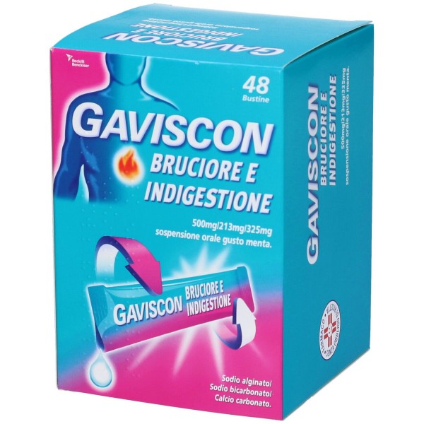 GAVISCON BRUCIORE E INDIGESTIONE 48 BUSTINE