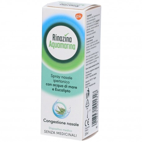 RINAZINA ACQUAMARINA SPRAY NASALE IPERTONICO 20 ML