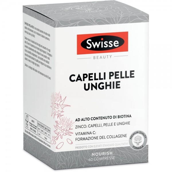 SWISSE CAPELLI PELLE UNGHIE 60 COMPRESSE