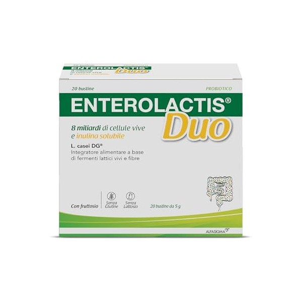 ENTEROLACTIS DUO 20 BUSTINE