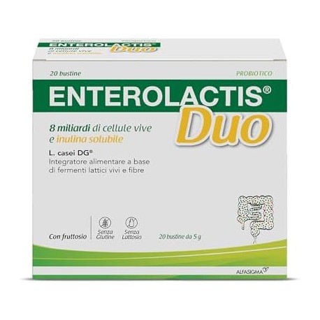 ENTEROLACTIS DUO 20 BUSTINE