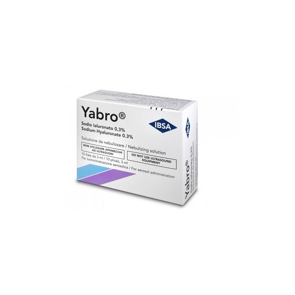 YABRO 10 FIALE ACIDO IALURONICO 0,3%