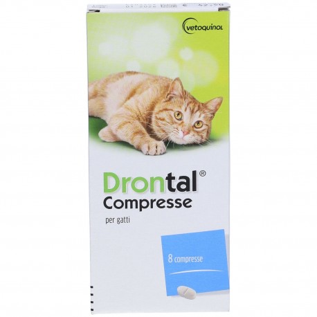 DRONTAL GATTO 8 COMPRESSE