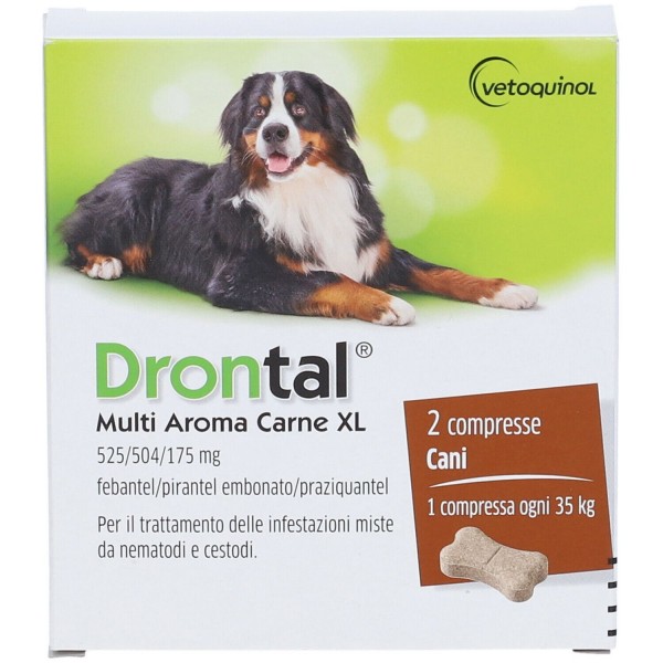 DRONTAL PLUS FLAVOUR XL 2 COMPRESSE