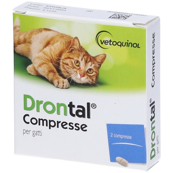 DRONTAL GATTO 2 COMPRESSE