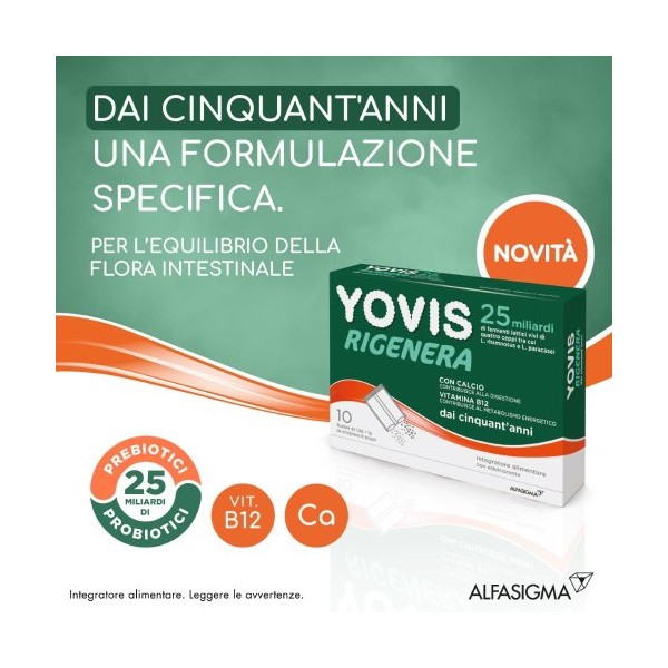 YOVIS RIGENERA 50+ 10 BUSTINE