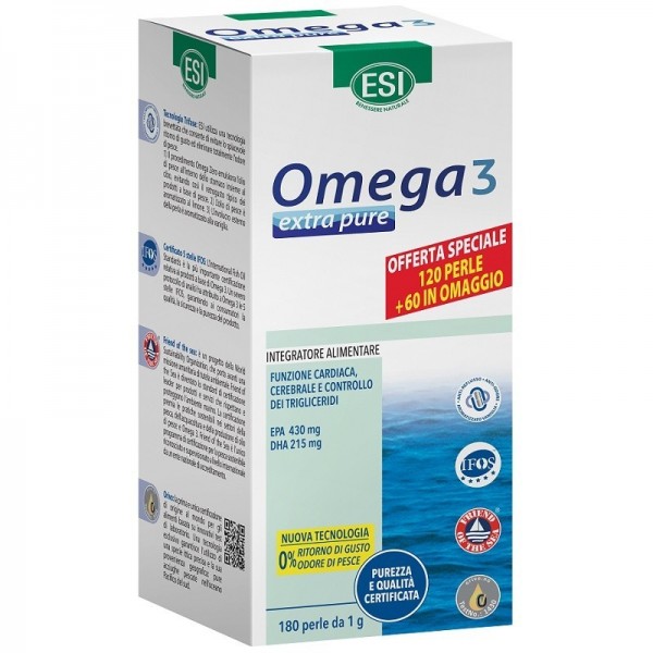 ESI OMEGA 3 EXTRA PURE 180 PERLE