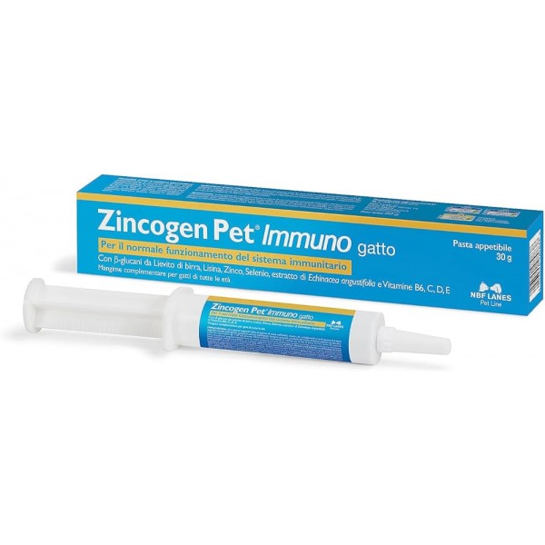 ZINCOGEN PET IMMUNO PASTA GATTI 30 G