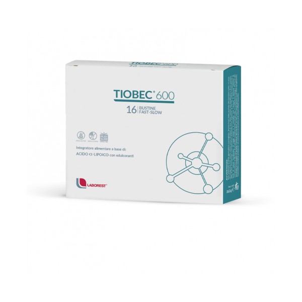 TIOBEC 600MG 16 BUSTINE