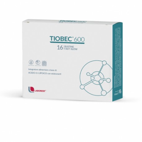 TIOBEC 600MG 16 BUSTINE