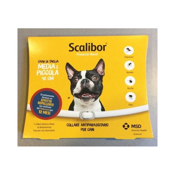 SCALIBOR COLLARE CM 48 - PRODOTTO ITALIANO  ORIGINALE MSD