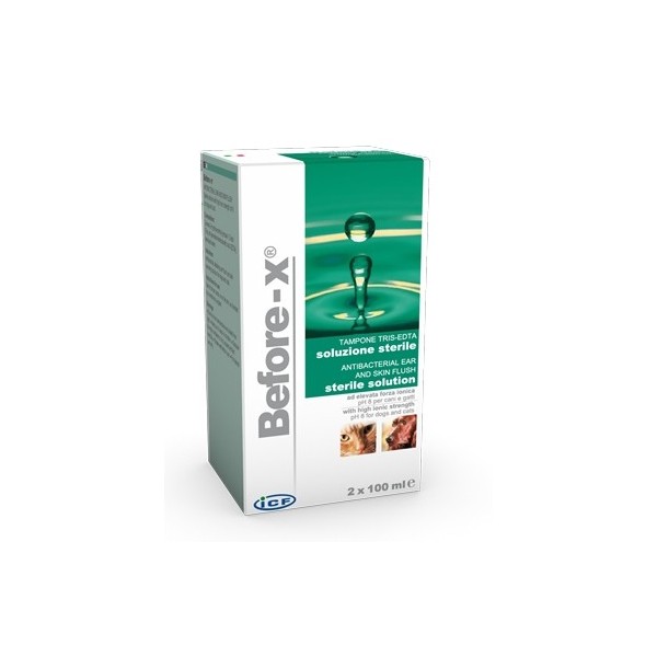 BEFOREX SOLUZIONE CUTANEA STERILE  2 X 100 ML