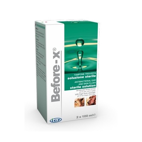 BEFORE-X SOLUZIONE CUTANEA STERILE  2 X 100 ML