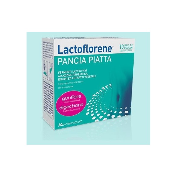 LACTOFLORENE PANCIA PIATTA 10 BUSTINE