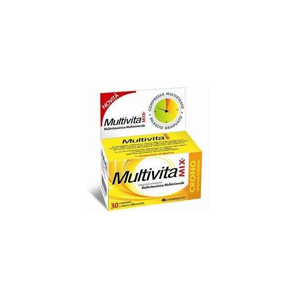 MULTIVITAMIX  CRONO  3O COMPRESSE SENZA ZUCCHERO SENZA GLUTINE