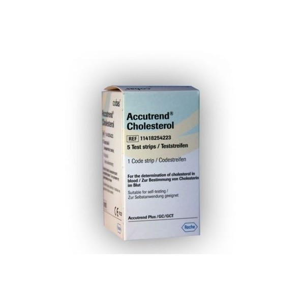 ACCUTREND CHOLESTEROL 5 STRISCIE