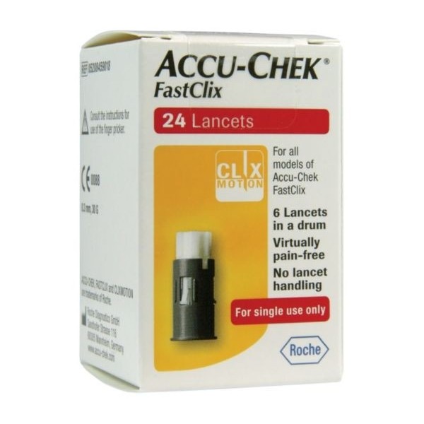 ACCU-CHEK FASTCLIX 24 LANCETTE