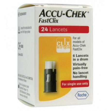 ACCU-CHEK FASTCLIX 24 LANCETTE