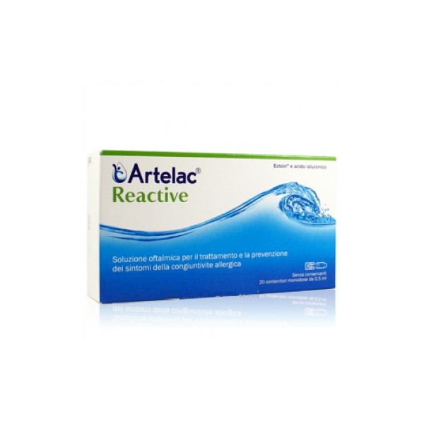 ARTELAC REACTIVE SOLUZIONE OFTALMICA 20 FIALETTE MONODOSE