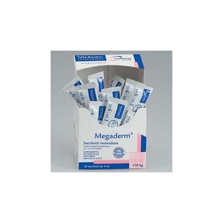 MEGADERM SUPLLEMENTO CANI 7 GATTI 4 ML 28 BUSTINE